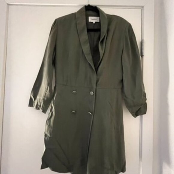 ba&sh Arya green Tuxedo Blazer Dress size 3 (US: Large) FR: 40 - Picture 7 of 9